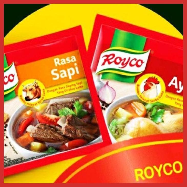 

SALE ROYCO AYAM&SAPI 10 RENCENG 120 SACHET KALDU DAGING SAPI MANTAP 9G/SACHET [BUMBU OLAHAN MAKANAN]