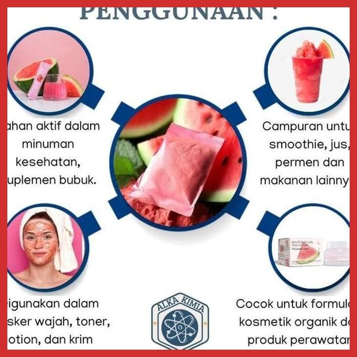 

COD EXTRACT POWDER WATERMELON 100GR / SERBUK EKSTRA BUAH SEMANGKA FOOD COLORANT 100GR [BUMBU OLAHAN MAKANAN]