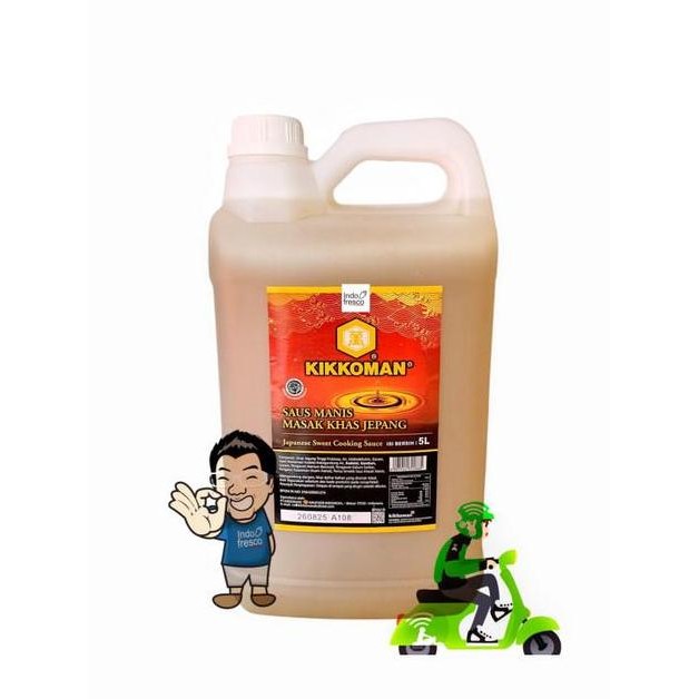 

Kikkoman Mirin Halal- Sweet Seasoning Sauce 5L Khusus Gosend