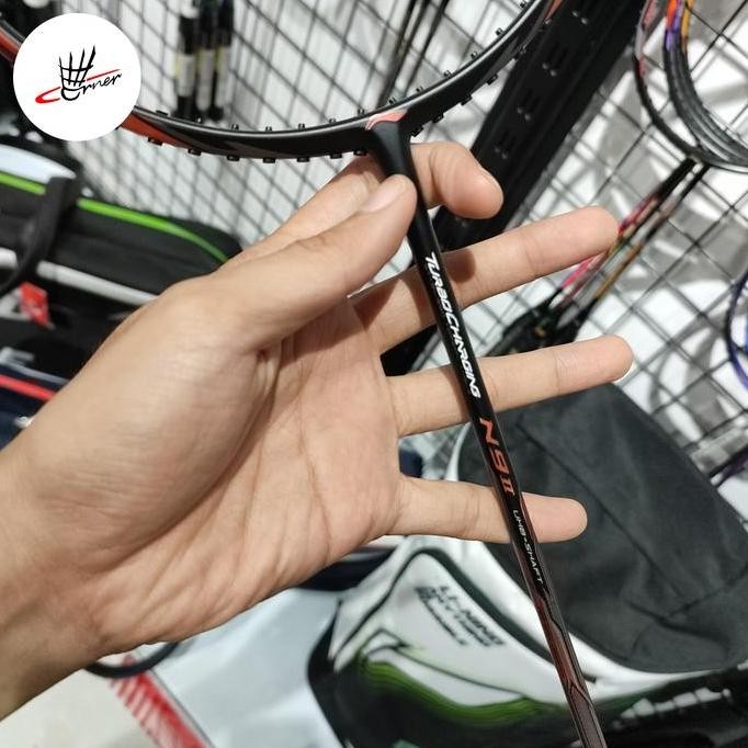 HARGA DISC - PROMO Raket Badminton Lining Turbo Charging N9II N9 II Black Copper