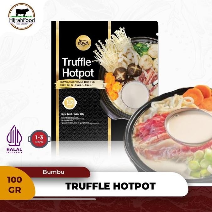 

Kuwa Truffle Mushroom Hotpot | Kuah Shabu Kaldu Jamur Truffle - 100 Gr