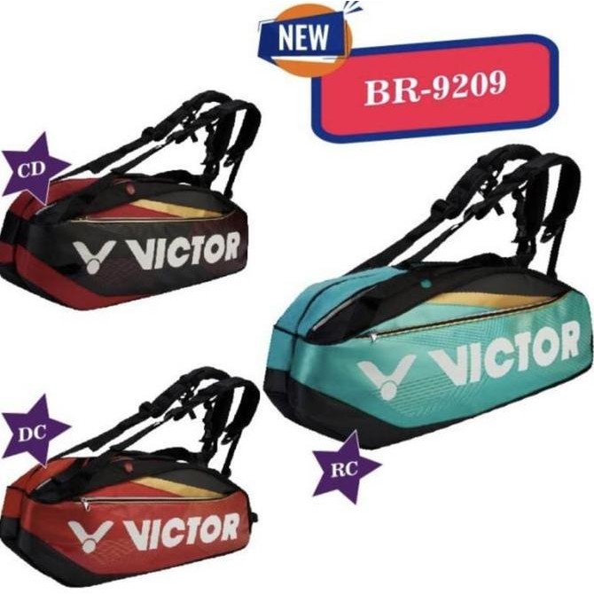 NEW Tas Badminton Victor Player Besar Original Br9209 / BR 9209 / BR-9209