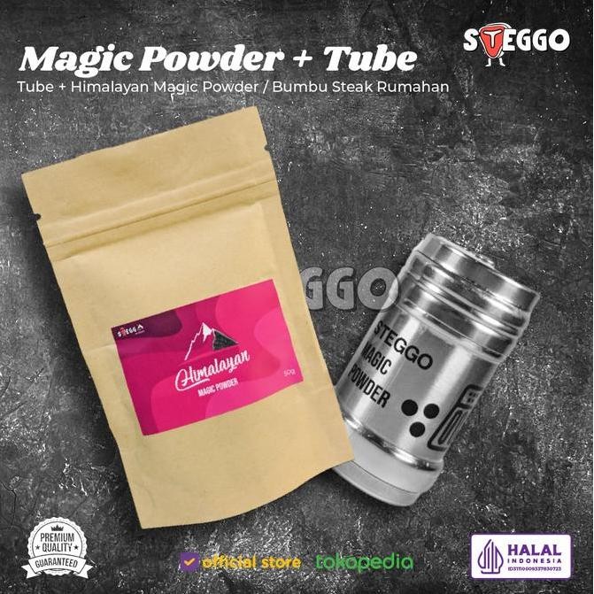 

[Paket] Tube + Himalayan Magic Powder / Bumbu Steak Rumahan Steggo