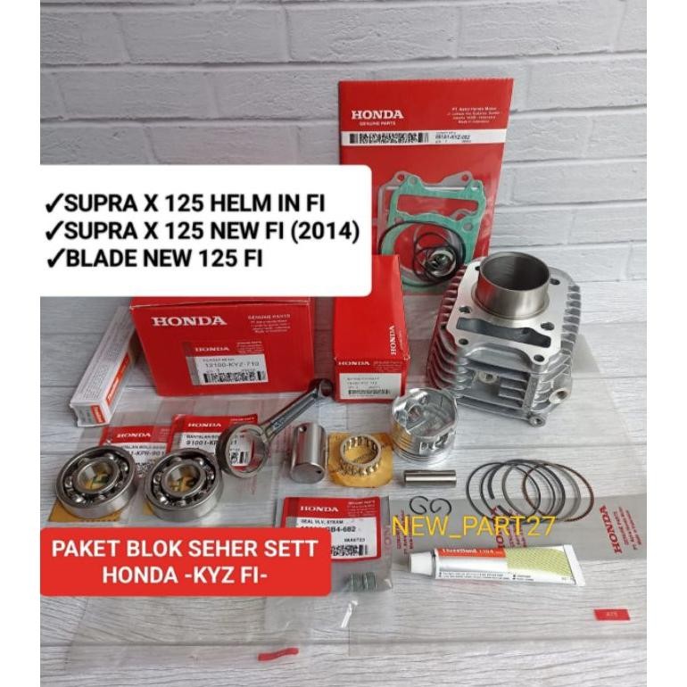 Paket blok seher (KYZ FI) Supra x 125 helm in fi/Blade new 125 fi/Supra x 125 new fi (2014-2024)