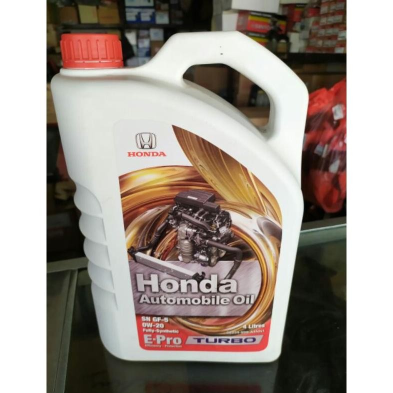 Oli Mesin Mobil E-Pro EPRO TURBO 4 Liter Honda Civic Turbo CRV Turbo Accord Turbo Orinal