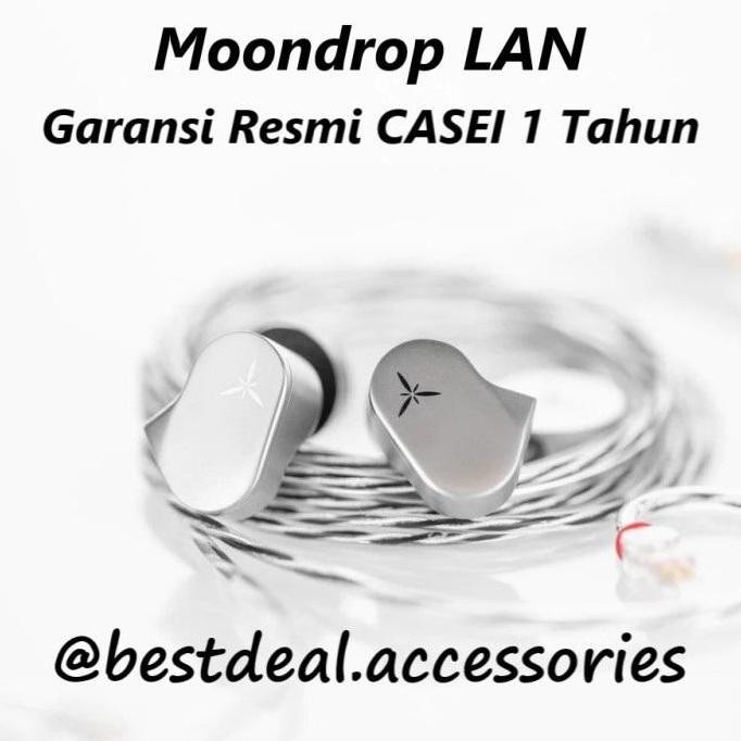 TERLARIS - Moondrop LAN Earphone IEM Interchangeable Cable (New Chu Quarks Aria)