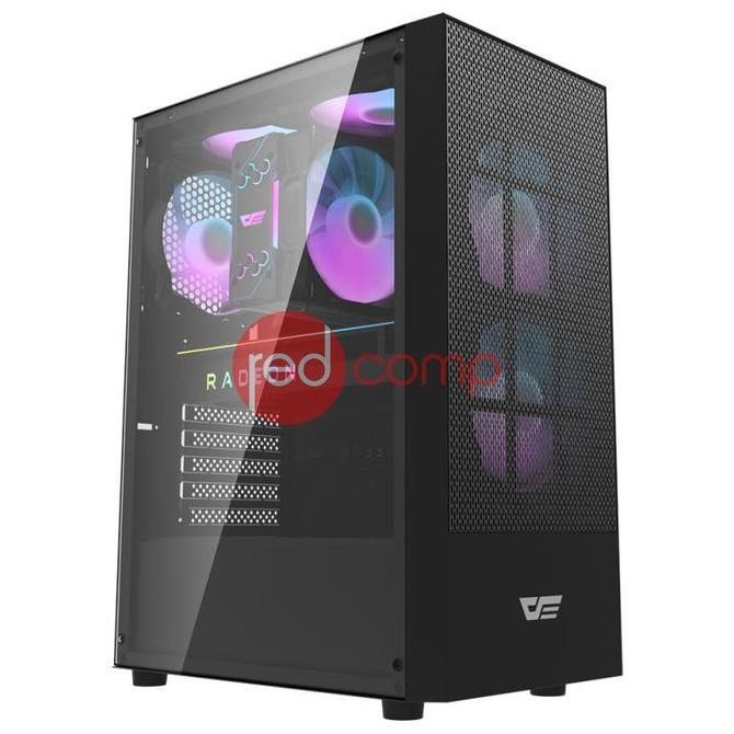 TERMURAH - Casing - darkFlash A290 (Free 3 RGB FAN) ATX/ M-ATX/ITX