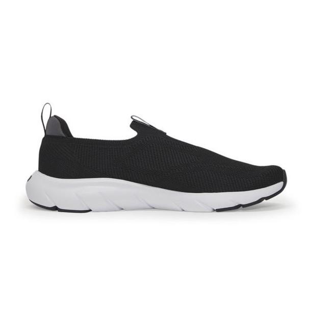 PUMA Softride Flex Knit Men's Slip-On Shoes Black-White