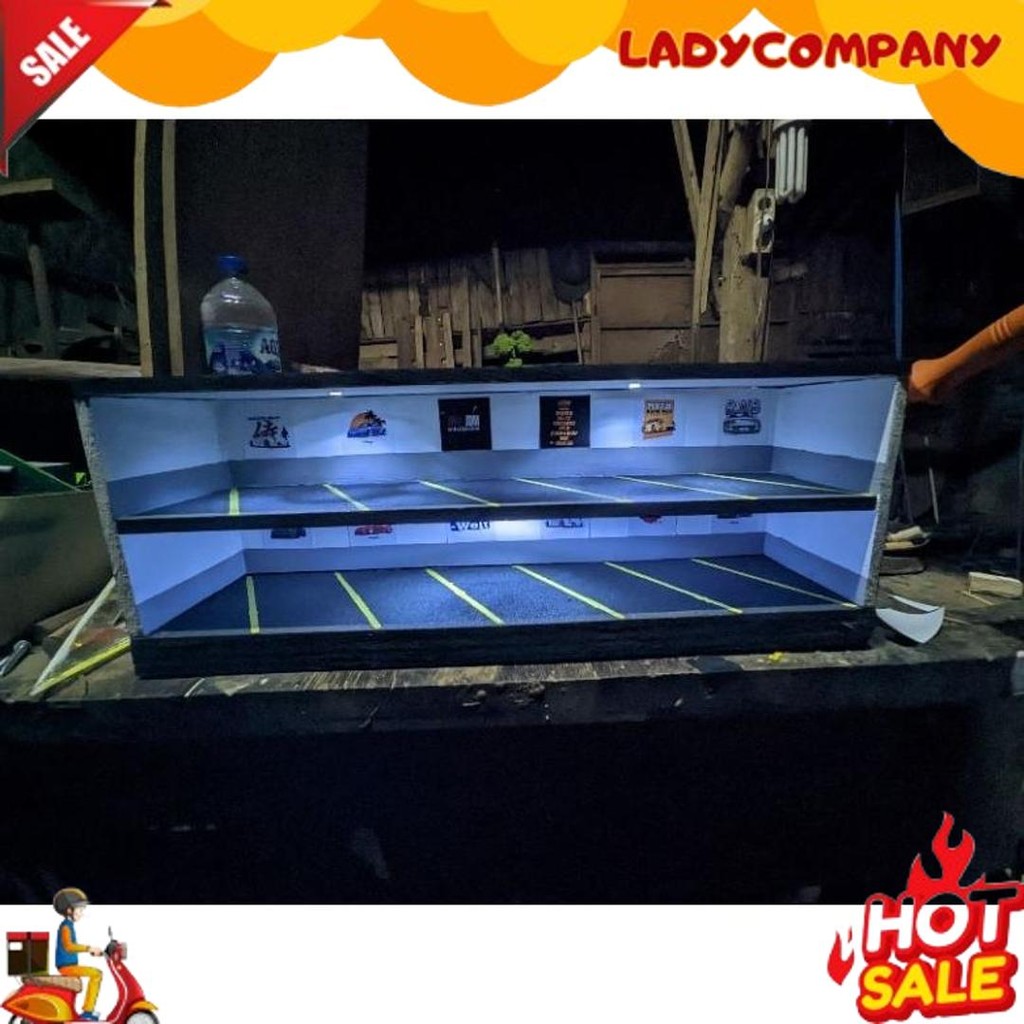 Flash sale diorama parkir basement
