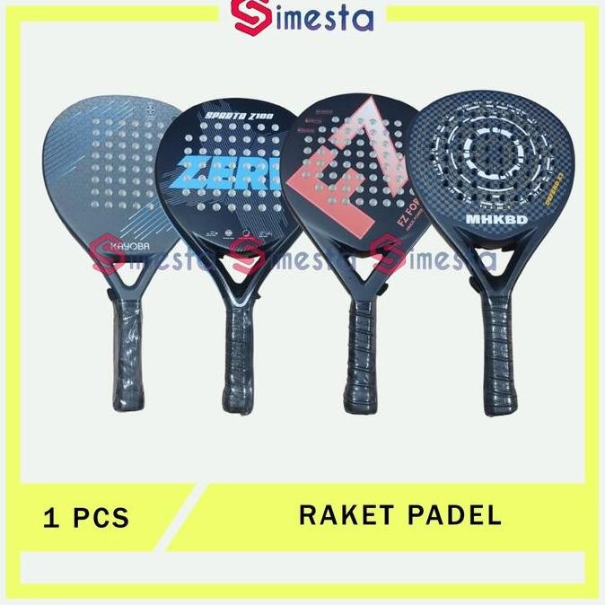 Raket Padel Carbon Racket Paddle Karbon