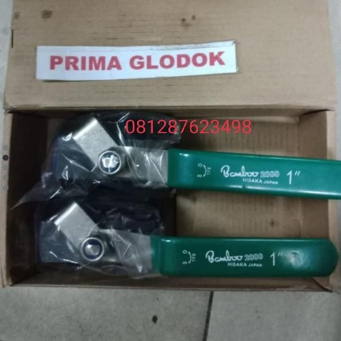 Ball Valve Bamboo 1"/Stop Kran Carbon Steel 1"/Ball Valve 2000Psi Ready