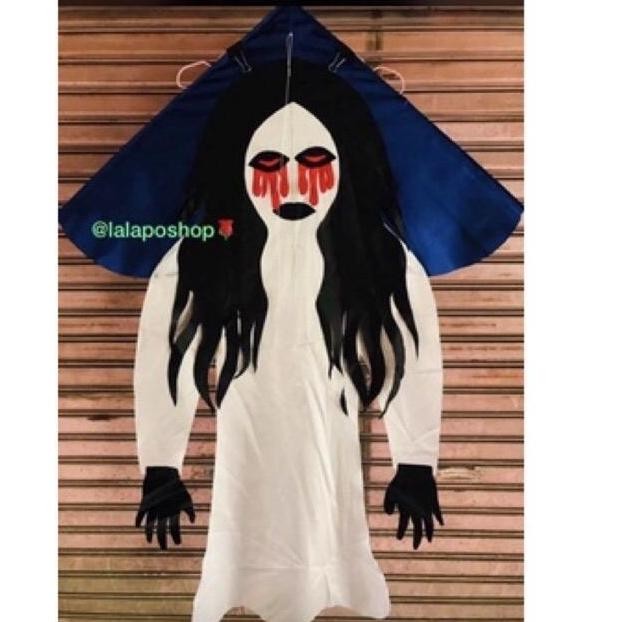 (Good) layangan seram,layangan kuntilanak ,layangan kain ,mainan anak