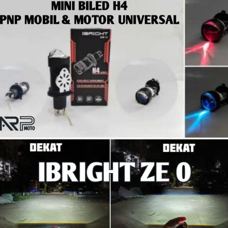 100% Ori Ryu-56 Mini Biled H4 Pnp + Kipas Ibez 201 202 Max Ibright Ze 5 Ze 0 Super S Ze 5 Ibright Ze