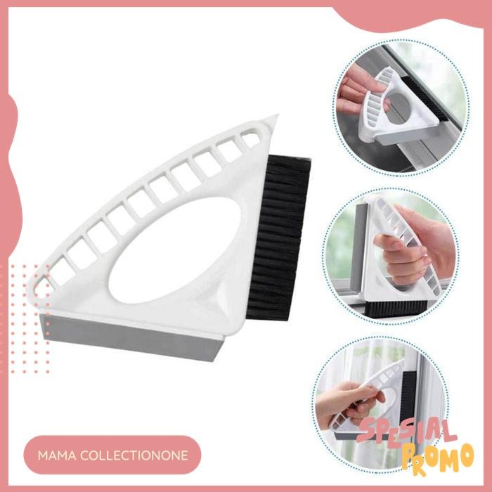 3IN1 SIKAT WIPER SEGITIGA SUDUT CELAH PEMBERSIH CELAH AIR ALUR JENDELA DEBU KOTORAN WINDOW WIPER BRU