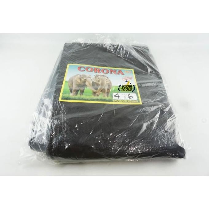 Terpal A2 4x6Corona 2gajah c/s Terpaulin Terpal plastik Terpal kolam