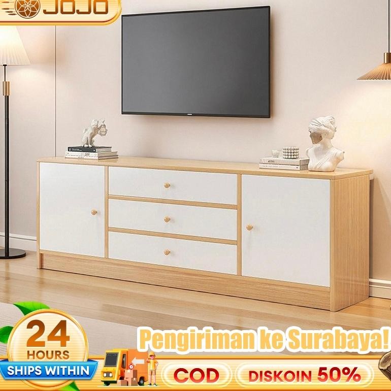 120/140cm Meja TV kayu Meja TV Minimalis Modern Lemari TV Minimalis Modern Rak TV Buffet TV