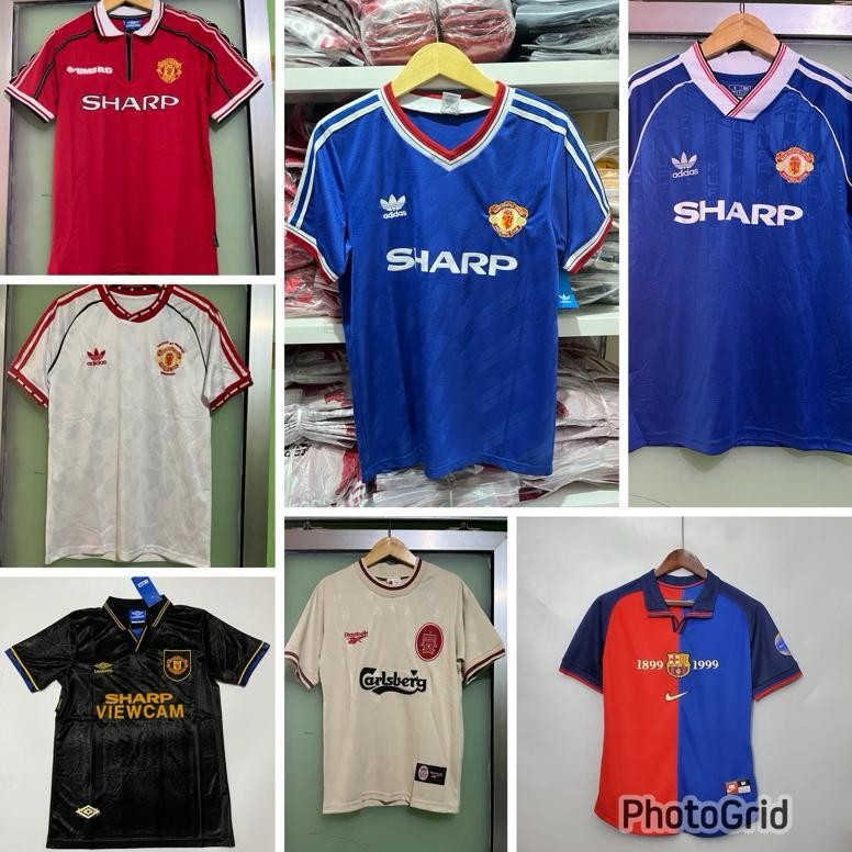 KATALOG JERSEY BOLA RETRO VINTAGE KLUB BOLA JERSEY KLASIK