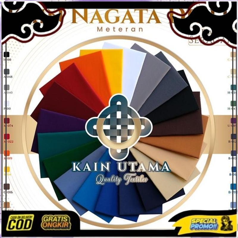 New Stock Kain Kain Utama Kain Nagata Drill Japan Drill Bahan Seragam Eceran Meteran