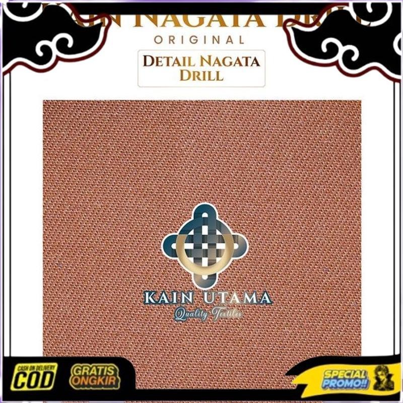 Ready Stock Kain Kain Utama Kain Nagata Drill Japan Drill Bahan Seragam Eceran Meteran