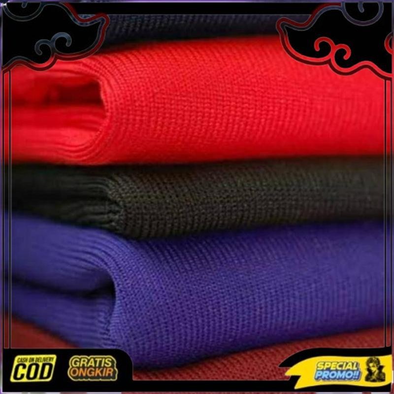 Offer Discount Kain Rib Bur Polly Bahan Pe Polyster Sweater Karet Jaket Hoodhie Lengan Gamis Switer 
