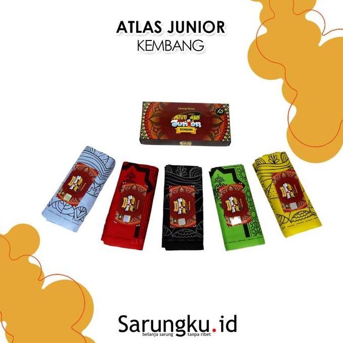 (Good) SARUNG ATLAS JUNIOR KEMBANG