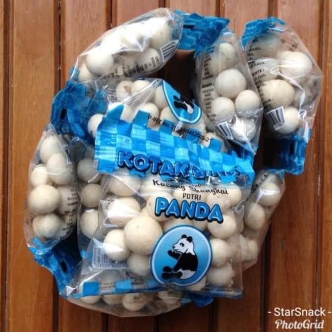 (Good) Kacang Atom Putri Panda isi 40pc/bal