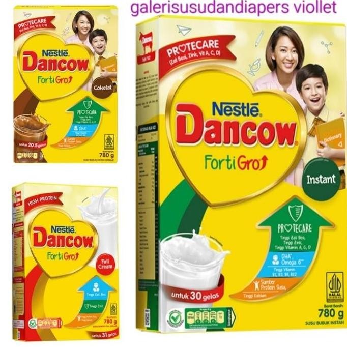 (Good) Dancow fortigro coklat//fullcream 780gr