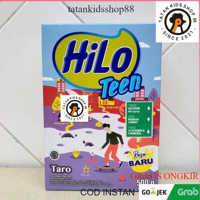 

(Good) Hilo Teen 500 gr Chocolate Vanilla Taro Popcorn Strawberry Milkshake Biscuit Caramel Original