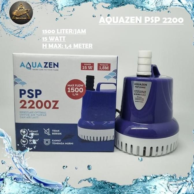 PROMO MURAH POMPA HIDROPONIK KANDILA PSP 2200 POMPA KOLAM IKAN NAIK 1,8 METER POMPA 1500 LITER PER J