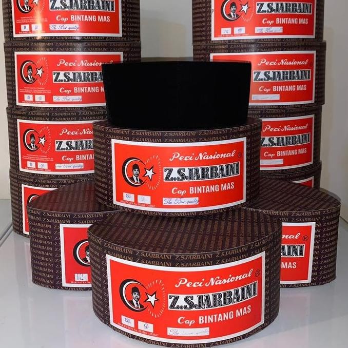(Good) Peci Nasional Z Sjarbaini cap Bintang Mas