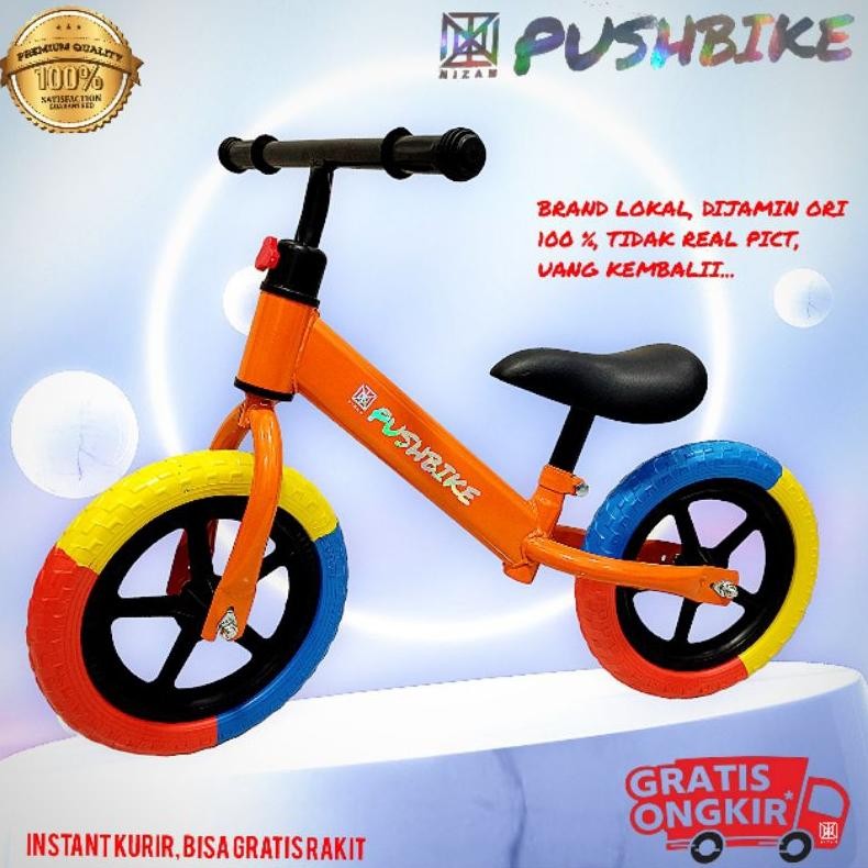 Sepeda Anak Pushbike Balancebike Sepeda Roda Dua sepeda Tanpa Pedal Sepeda Keseimbangan Anak