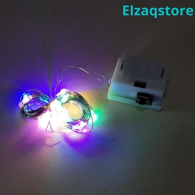 (Good) Lampu Layangan Baterai LED Kawat Kelap Kelip lampu led bentuk lidi