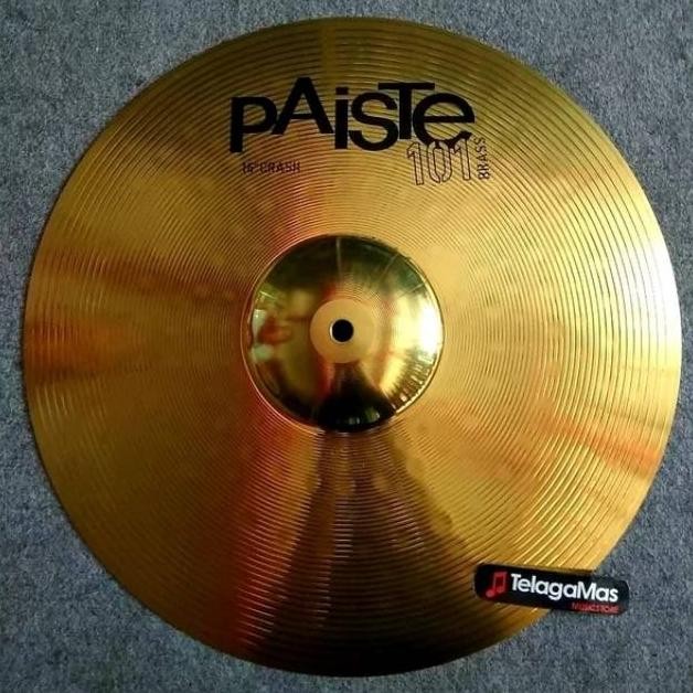 cymbal crash 16 inch paiste 101 original