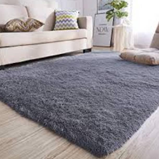 Murah : Karpet bulu rasfur tebal busa 3cm