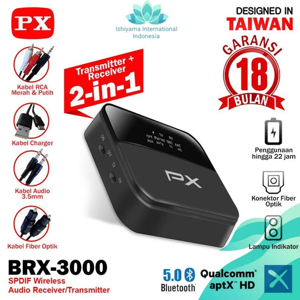 BLUETOOTH RECEIVER TRANSMITTER AUDIO PX BRX-3000