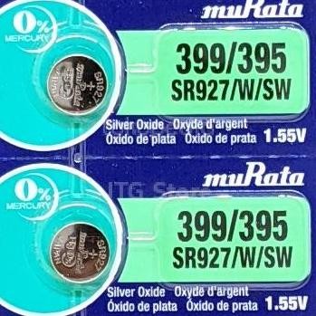 ORIGINAL BATERAI MURATA SR927SW 395 399 BATRAI JAM TANGAN SR927 SR927W murah