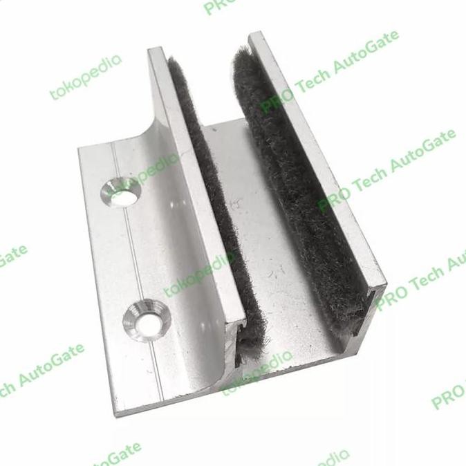 sliding door guide floor Stopper pintu kaca bawah murah