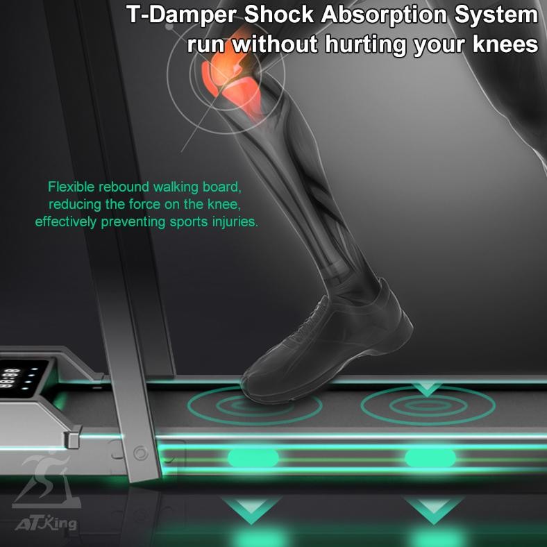 [Low Watt]Incline Walking Pad Treadmill Portable Running Treadmill Electric Low Watt Treadmill 200kg
