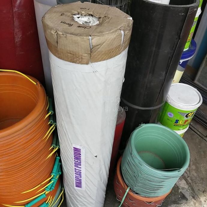 fiber pagar mika bening murah