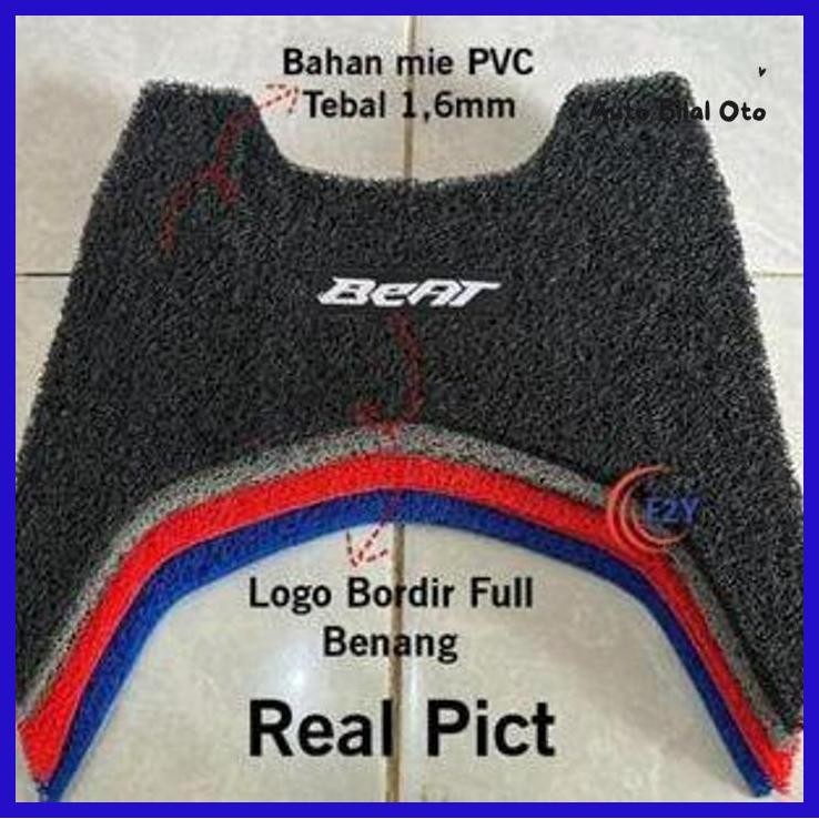 Karpet Motor Beat Karbu, Karpet E Beat Karbu, Alas Kaki Beat Karbu, Keset Beat Karbu