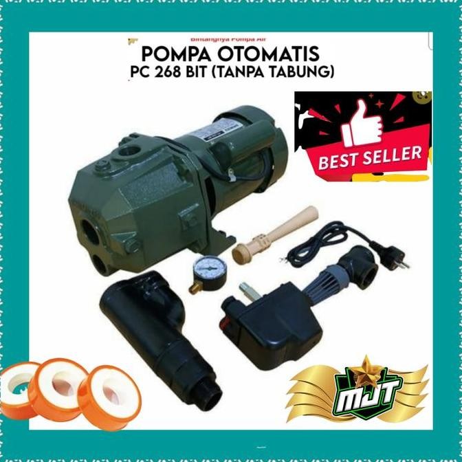 Pompa Air Jet Pump "Shimizu" Pc 267 Bit Komplit Tabung Otomatis Pc 268 Murah Berkualitas