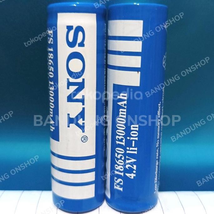 SONY 18650 4,2V 13000MAH BATERAI BATRE 4,2V 13.000MAH SONY 18650 4,2V murah