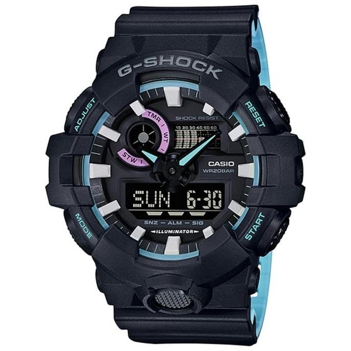 Ready  CASIO G-SHOCK GA-700PC-1A / GSHOCK GA700PC-1A ORIGINAL 7 BERGARANSI