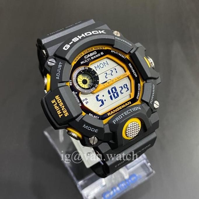 Ready  CASIO GSHOCK GW 9400Y RANGEMAN YELLOW ACCENT ORIGINAL