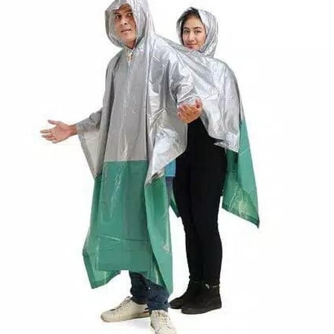 JAS HUJAN PONCO 2 KEPALA JAS HUJAN PONCO 2 LENGAN JAS HUJAN ELMONDO murah