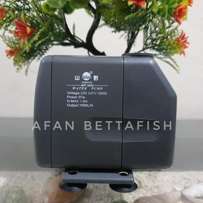 DF180>> YAMANO 3600 WP MESIN POMPA AIR AQUARIUM / POWER HEAD CELUP 20 WATT