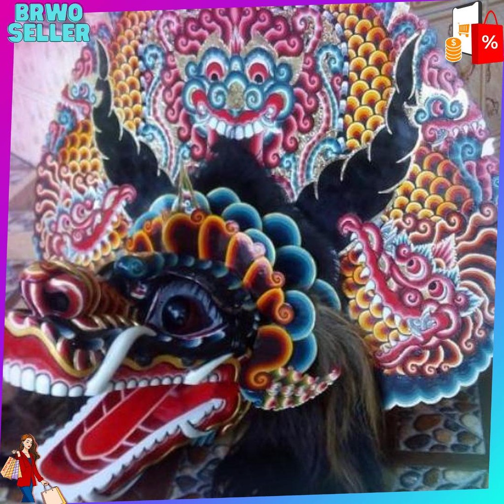 Diskon Barongan anak barongan barongan murah jaranan kediri Terbaru barongan spon devil Mainan anak 