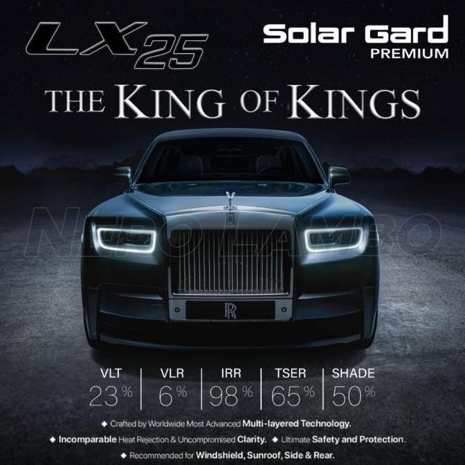 Ready Solargard Lx25 Depan+Full Skkb Phantom Santa Fe ( Sunroof Lx)