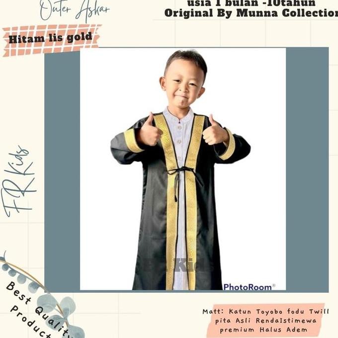 Rompi Askar/Outer Askar /Jubah raja salman/Jubah Arab/Rompi Ala Raja Arab Jubah Gamis Muslim IRF