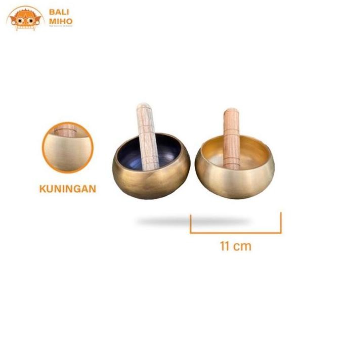 }}}}}}] Singing Bowl Kuningan - Lonceng Tibet Buddha Instrument Singing Bowl Kuningan - Mangkok bers